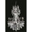 Elegant Lighting 9808D25DB-SS 25 Dia. x 37 H in. Imperial Hanging Fixture&#44; Swarovski Elements - Dark Bronze