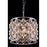 Elegant Lighting 1206D14PN-GT-RC 14 Dia. x 13 H in. Madison Pendent Lamp - Polished Nickel&#44; Royal Cut Golden Teak Crystals