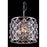 Elegant Lighting 1206D14PN-SS-RC 14 Dia. x 13 H in. Madison Pendent Lamp - Polished Nickel&#44; Royal Cut Silver Shade Crystals