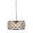 Elegant Lighting 1214D20PN-RC 20 Dia. x 9 H in. Madison Pendant Lamp - Polished Nickel&#44; Royal Cut Crystal Clear