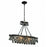 Elegant Furniture & Lighting 1509D34BZ Bettina Royal Cut Clear Bronze Pendant Lamp&#44; 25 x 10 x 34 in.