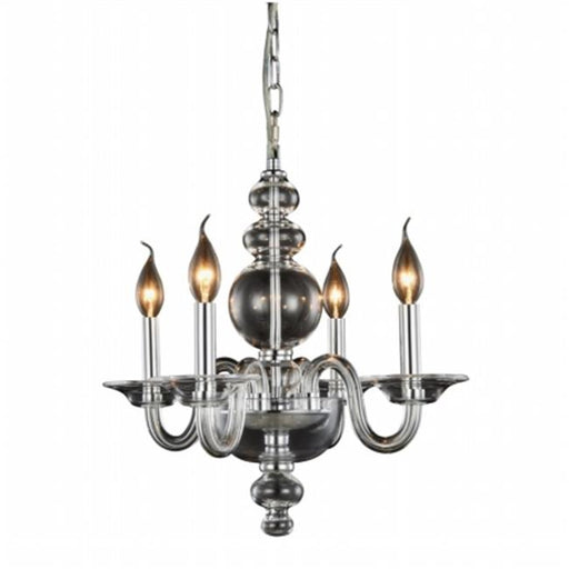 Elegant Furniture & Lighting 7872D17C Champlain Chrome Pendant Lamp&#44; 17 x 17.5 in.