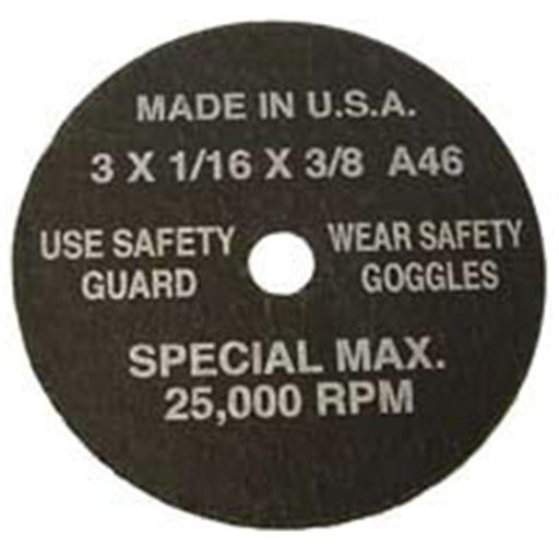Tool Aid TA94870 3&quot; Cut Off Wheel 50 per Box