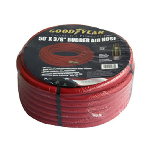 Grip-On-Tools GA12674 50 ft. x .38 in. Red Goodyear Air Hose