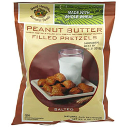 Good Health Natural Foods 4380019 5 oz. Peanut Butter Filled Petzels&#44; 12 Per Box
