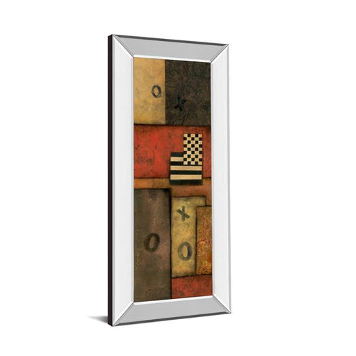 Classy Art 1102MF 18 x 42 in. Right Move I by Norm Olson Mirror Framed Print Wall Art
