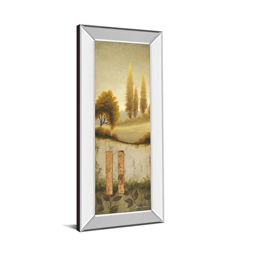 Classy Art 1256MF 18 x 42 in. Beyond The Village by Michael Marcon Mirror Framed Print Wall Art