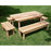 46 in. L x 32 in. W Cedar Family Dining Set
