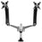 Dual Monitor Mount with FM Arms