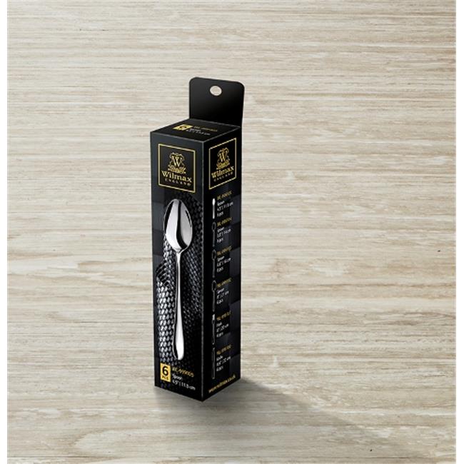 Wilmax 999105 4.5 in. Coffee Spoon Set of 6&#44; Pack of 144