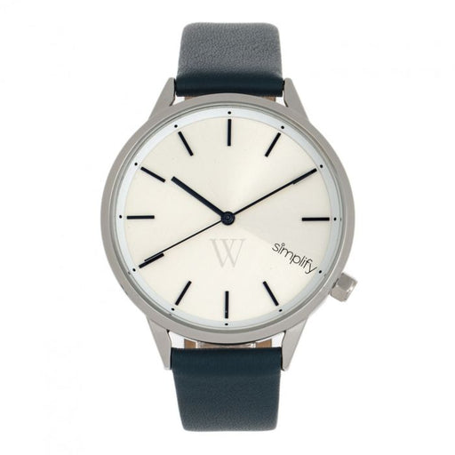 Simplify SIM6702 The 6700 Series Watch&#44; Teal & Silver