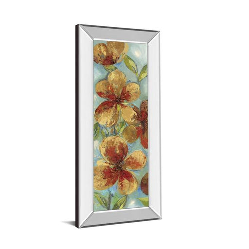 Classy Art 1857MF 18 x 42 in. Bliss I by Asia Jensen Mirror Framed Print Wall Art