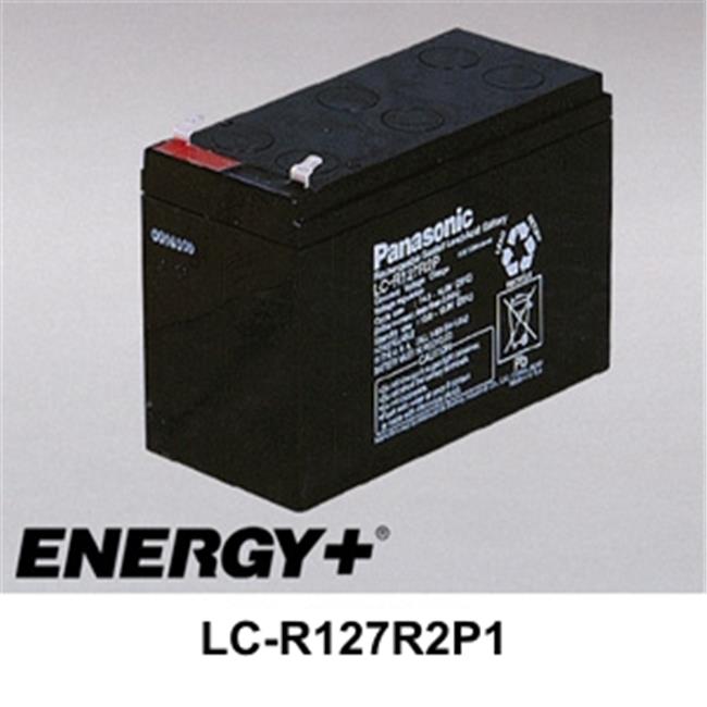 FedCo Batteries Compatible with  Panasonic LC-R127R2P1 7200mAh Sealed Lead Acid Battery For Standby And Main Power Applications
