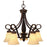 Golden Lightings Torbellino Chandelier fixture