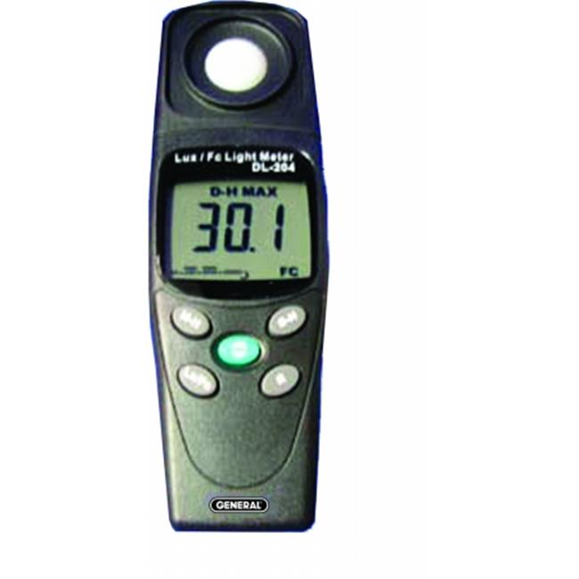 General Tools & Instruments DLM204 Wide Range Single Piece Digital Light Meter