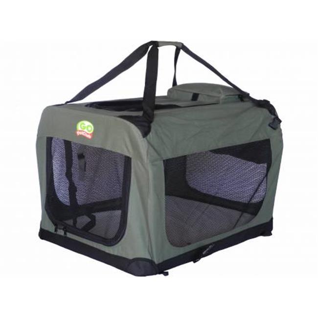 Go Pet Club AD40 40 in. Dog Pet Soft Crate  Sage