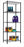 Home Basics WS00695 5-Layer Wire Shelf Black&#44;