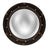 Hickory Manor 6217OBG Regency Convex Old Black Gold Decorative Mirror