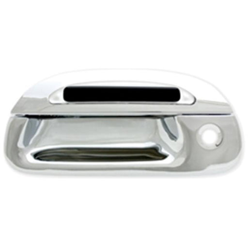 Ford F150&#44; F250 Ld 1997 - 2003 LED Tailgate Handle&#44; Chrome Red Led&#44; Smoke Lens