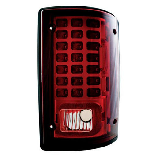 Ford Econoline 1995 - 2012 Tail Lamps&#44; LED Ruby Red