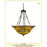 JB Hirsch Home Decor FG2455 24 in. Chapel Shadow Tiffany Chandelier