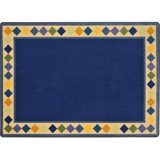 Joycarpets 1856E Round Delightful Diamonds Rug - 7 Ft. 7 in.
