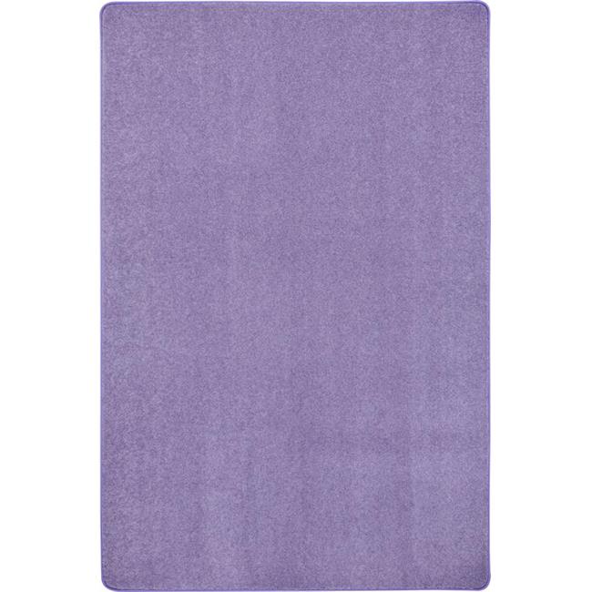 JoyCarpets 623Q-04 Area Rug Very Violet 6 x 9 ft.
