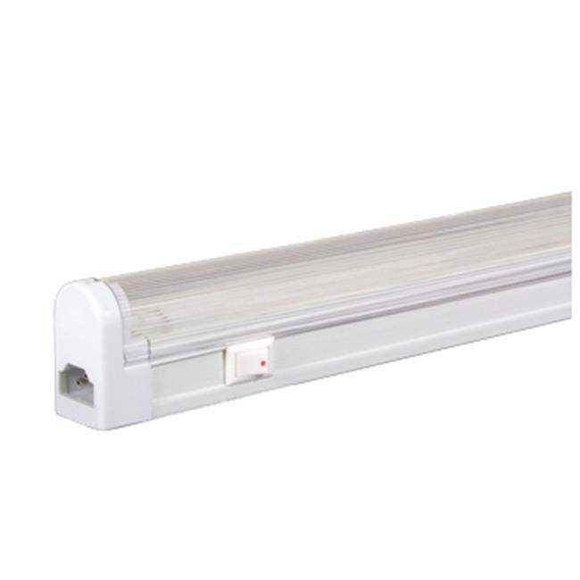 SG4A-16SW-30-W 16W Adjustable T4 Fluorescent Undercabinet Fixture Fixture With Rocker Switch&#44; White - 3000K