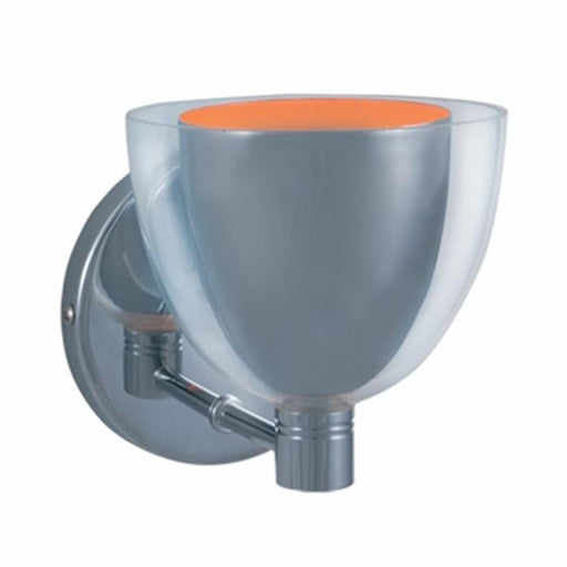Jesco Lighting WS215-CHOR 1-Light Wall Sconce Lina - Series 215&#44; Chrome
