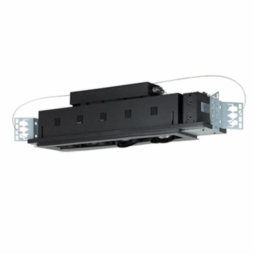 4 - Light Double Gimbal Linear Recessed Line Voltage Fixture.