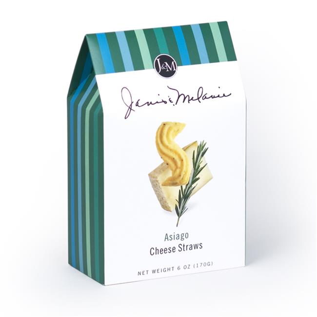 JM Foods AC71 Asiago Cheese Straw&#44; 6 oz.