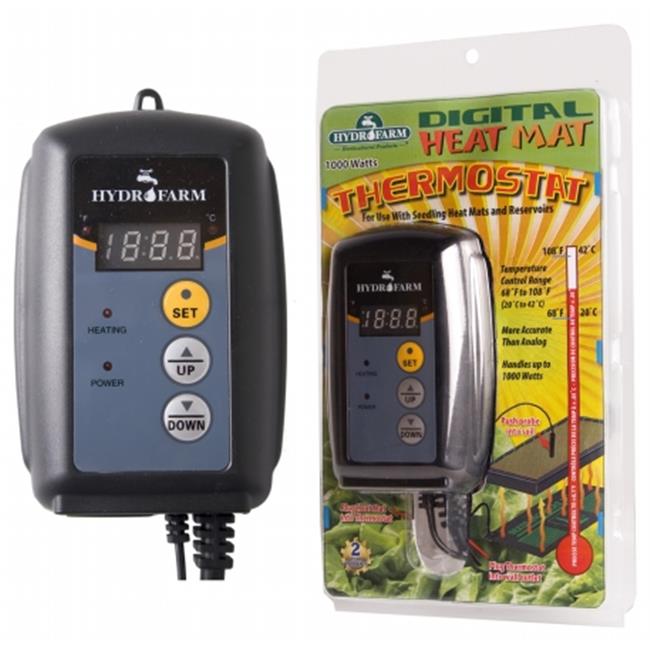 Hydrofarm Electronic Heat Mat Temperature Controller  MTPRTC