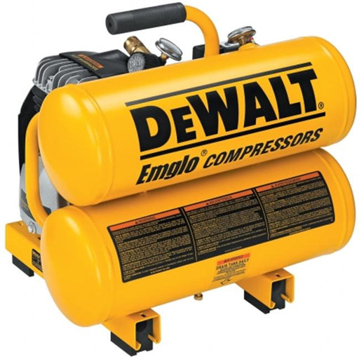 Dewalt Power Tools 4 Gallons 2 HP Heavy-Duty Electric Hand Carry Compressor  D55