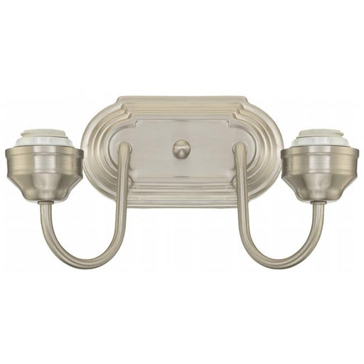 Westinghouse Lighting 6300500 Two Light Brushed Nickel Interior Wall Fixture