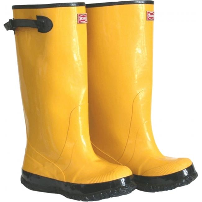 Boss Gloves 2KP448111 Size 11 Mens 17 in. Tall Yellow Rubber Boots