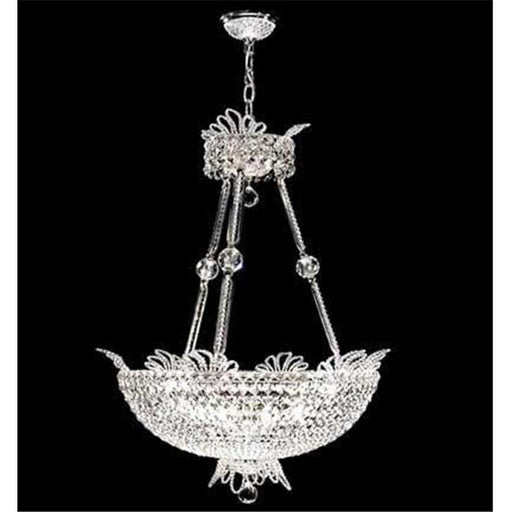 James R Moder 94105S22 Princess Collection Silver Chandelier