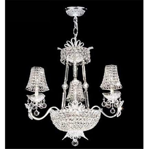 James R Moder 94121G22 Princess Collection Royal Gold Accents Chandelier