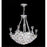 James R Moder 94144S22 Jacqueline Collection Silver Chandelier
