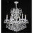 James R Moder 94208S22 Vienna Collection Silver Chandelier