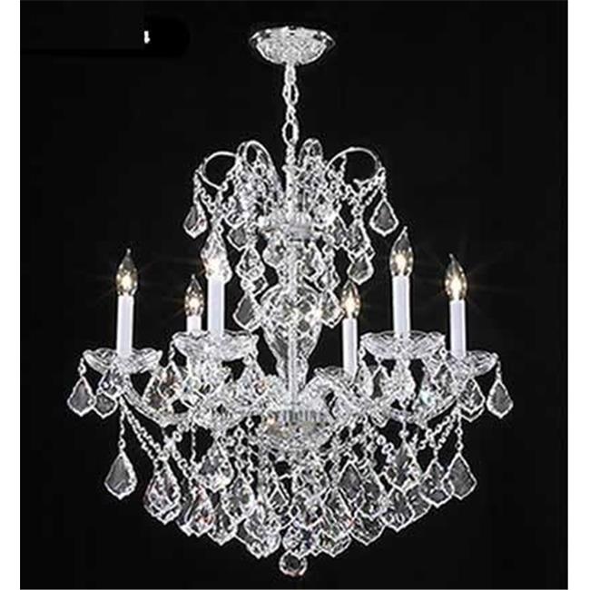 James R Moder 94208S22 Vienna Collection Silver Chandelier
