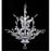 James R Moder 94456G22 Florale Collection Royal Gold Chandelier