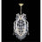 James R Moder 91695S22 Maria Theresa Grand Collection Silver Chandelier