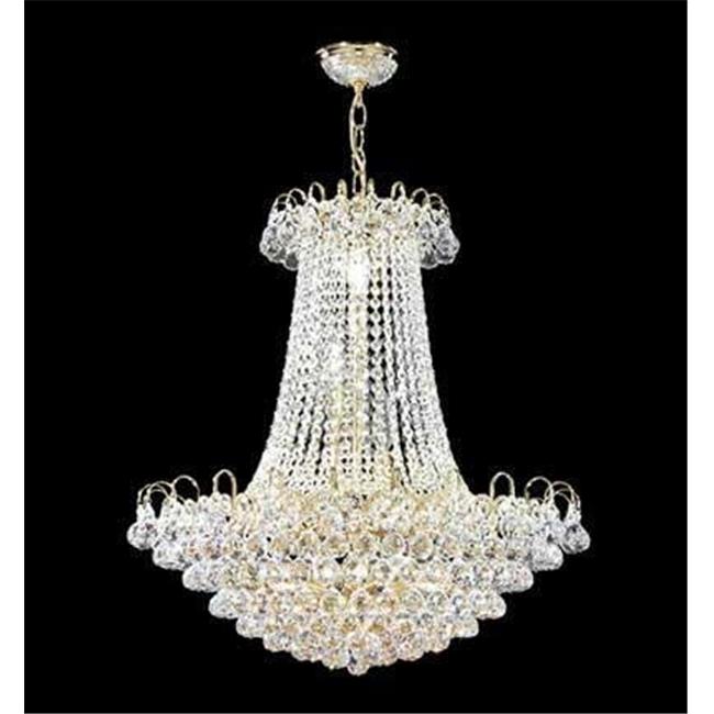 James R Moder 94805S22 Jacqueline Collection Silver Chandelier