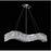 James R Moder 95725S22 Broadway Collection Silver Chandelier