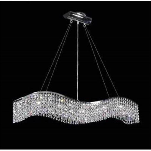 James R Moder 95725S22 Broadway Collection Silver Chandelier