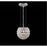 James R Moder 95950S22 Sun Sphere Europa Collection Silver Chandelier
