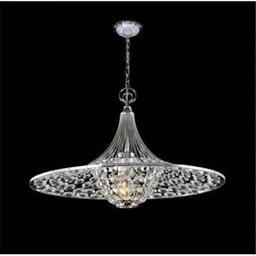 James R Moder 95964S22 Excelsior Collection Silver Chandelier