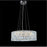 James R Moder 40398S22 Impact Rondelle Collection Silver Chandelier