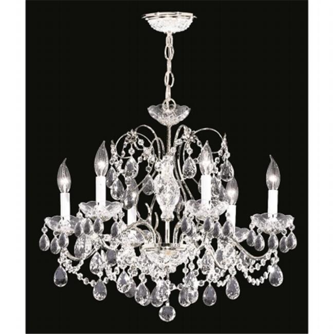 James R. Moder 40286G22 6 Light Crystal Chandelier - Royal Gold