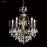 James R Moder 40615S22 Brdisi 5 Light Crystal Chandelier